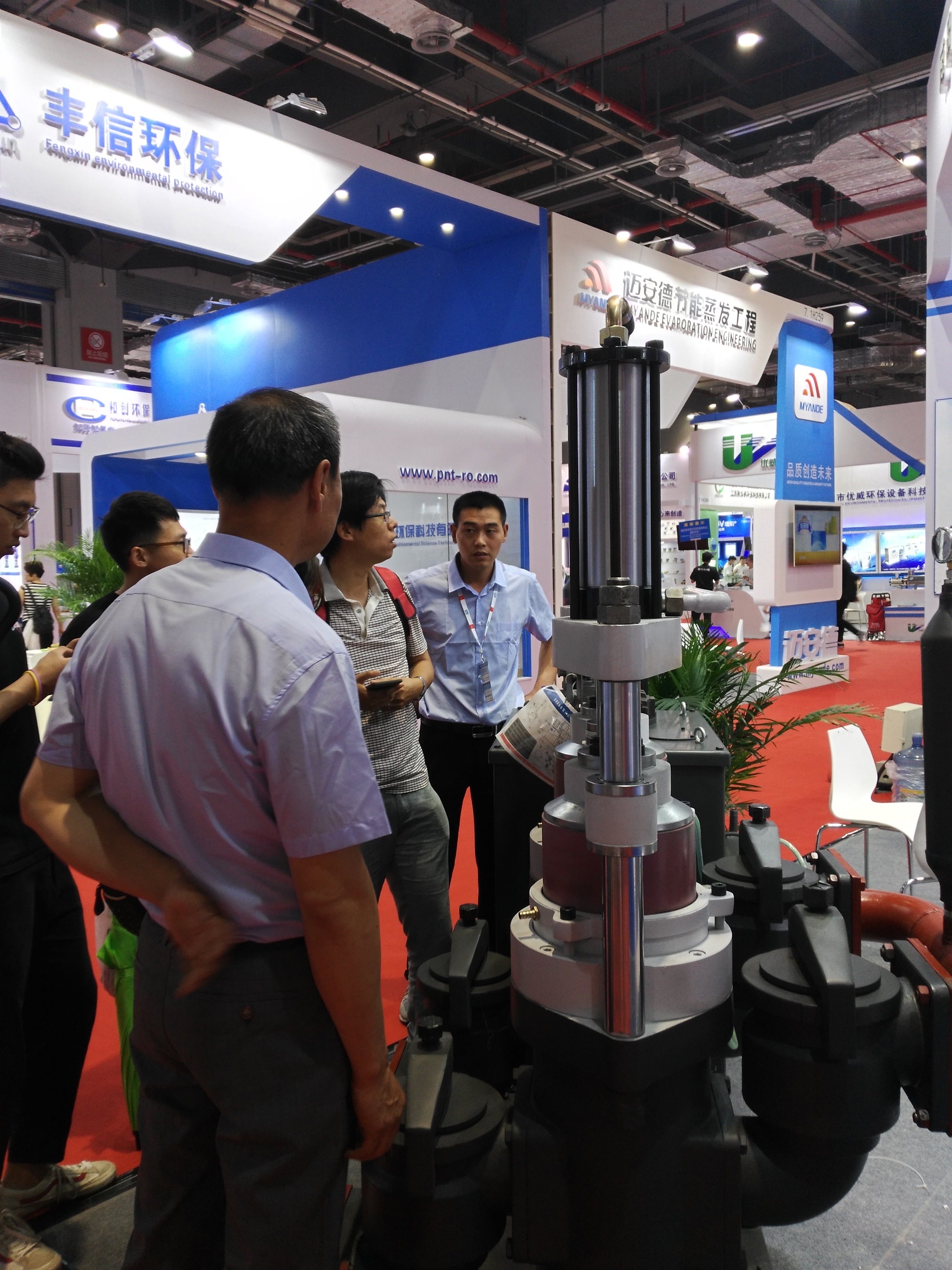 2018年參加污水處理展會2 2018年參加污水處理展會2